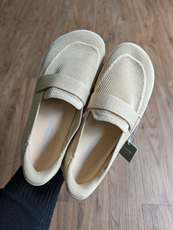 Hike Footwear Shoes - NWT Hike Footwear Barefoot Casual Tan Slip-On Shoes